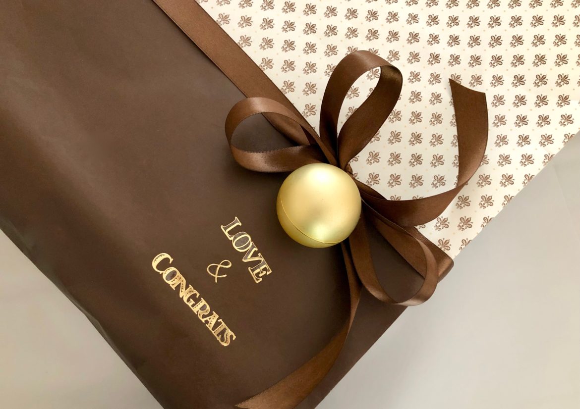 ギフトボックスに入らない大きさの贈り物