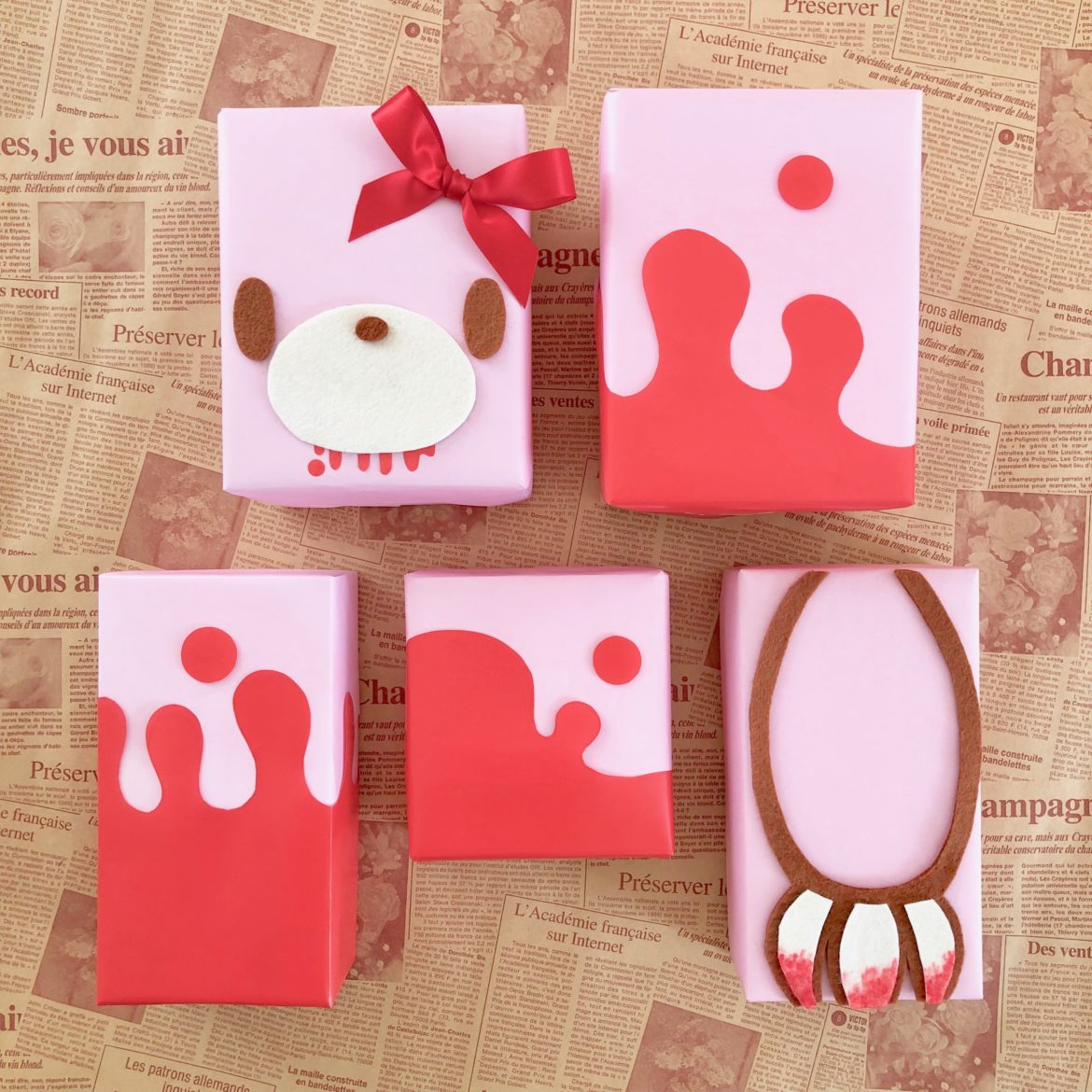 グルーミーのラッピング