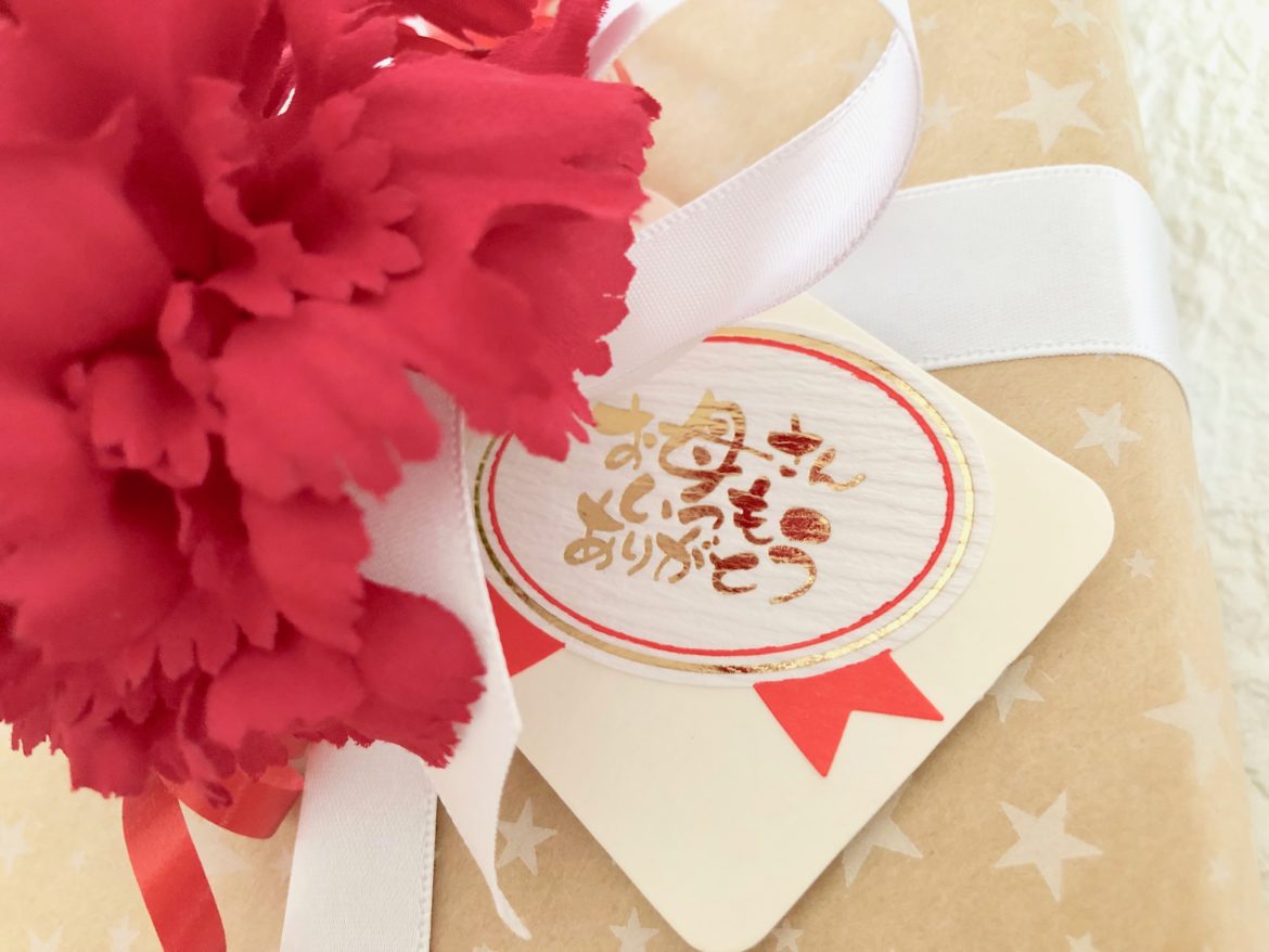 母の日,ラッピング,カーネーション