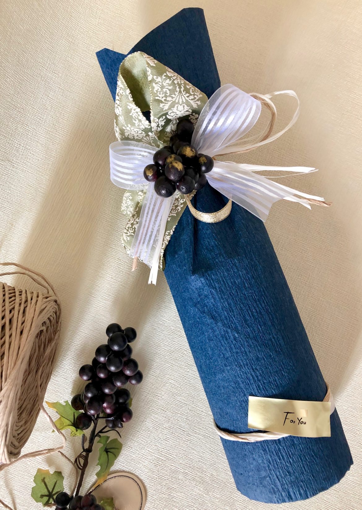 ワイン,ラッピング,父の日