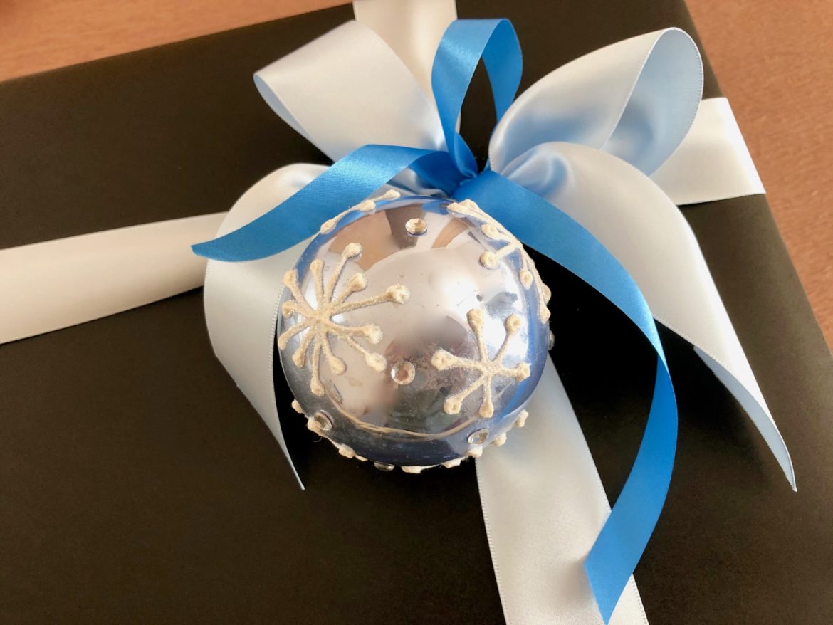 ブルー,ラッピング,クリスマス,男性,オーナメント,大人,シンプル,ゴージャス